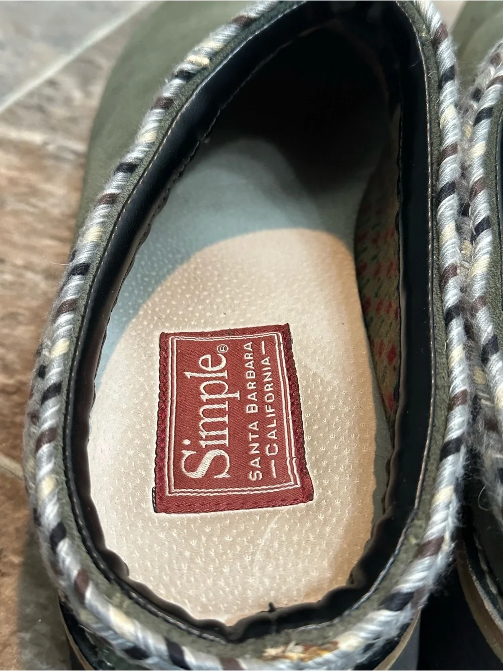 Simple comfortable suede